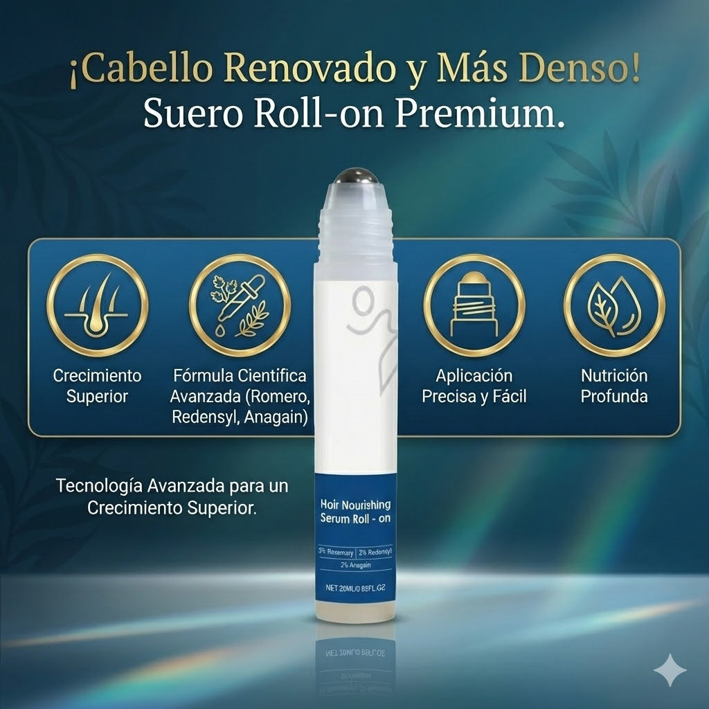 🚨 ¡Detén la caída y recupera tu cabello!