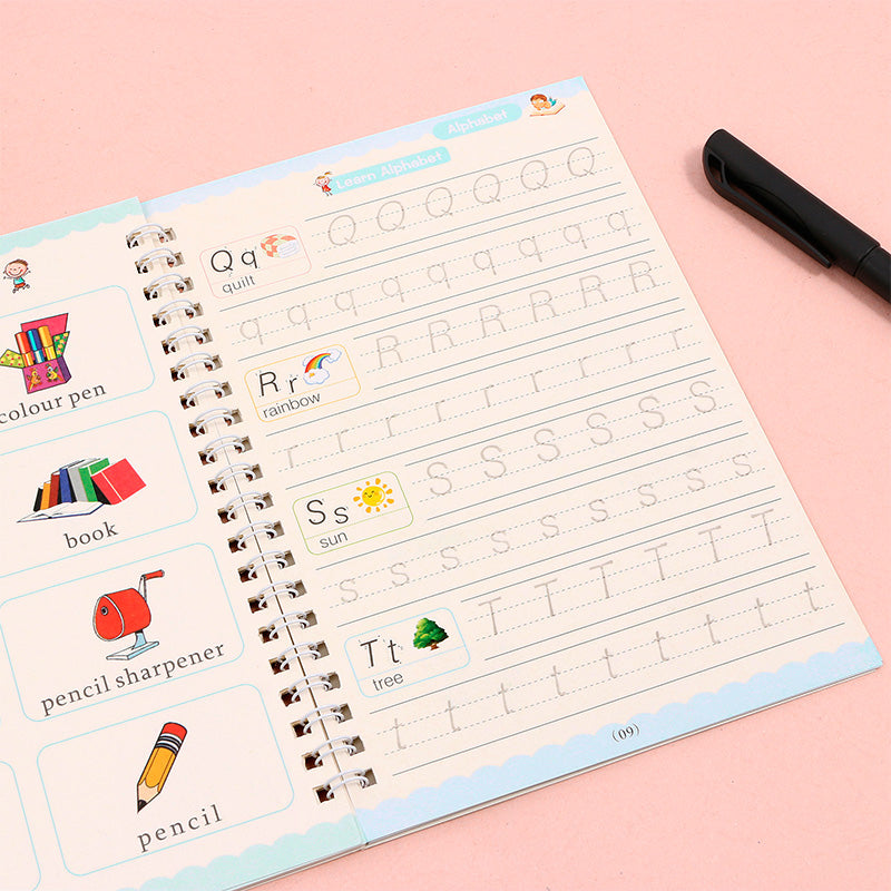 Cuaderno Mágico - Set de 4 cuadernos contenidos en INGLES