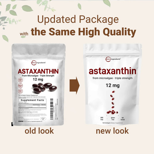 Cápsulas de Astaxantina (Pack de 120 Cápsulas)