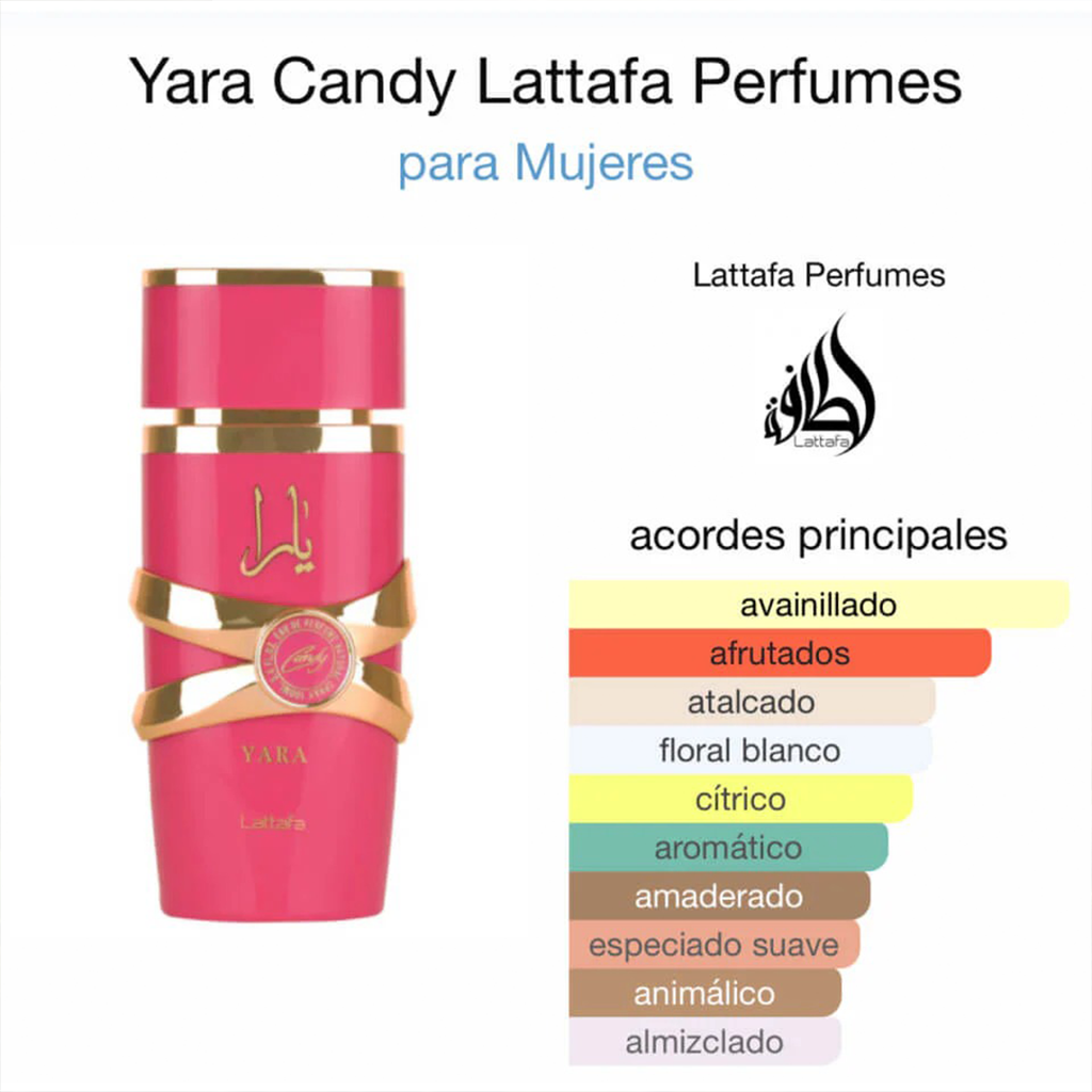 Perfumes Árabes Yara Lattafa