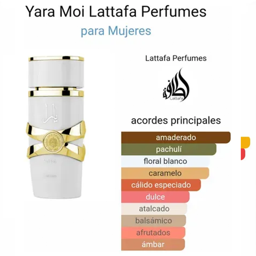 Perfumes Árabes Yara Lattafa
