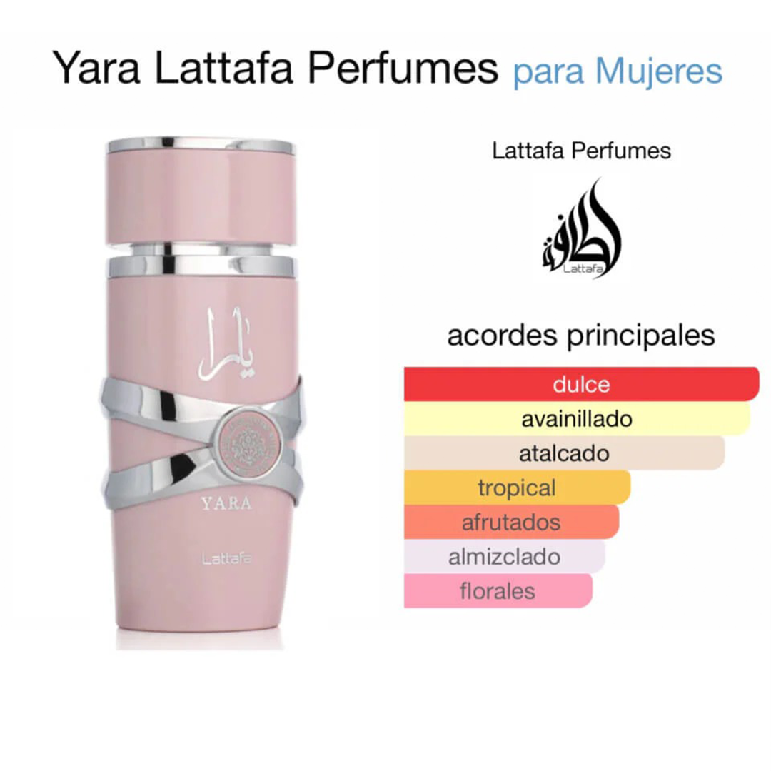 Perfumes Árabes Yara Lattafa